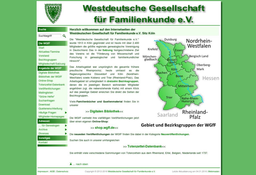 Westdeutsche Gesellschaft für Familienkunde - 600 Jahre Donner, Henauer, Pantele, Schulze