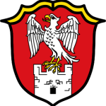 Burg Falkenstein in Flintsbach beschädigt Wappen Flintsbach