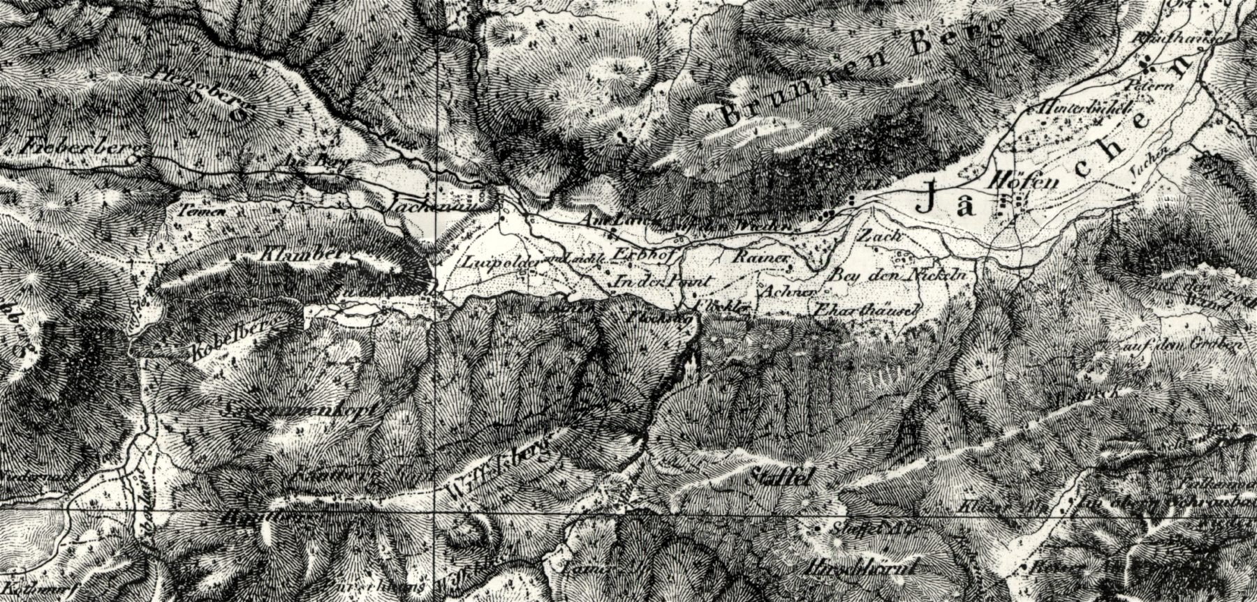 Jachenau um 1812