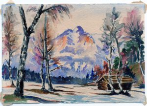 Reinhold Schulze - Aquarelle Reinhold Schulze - Aquarell