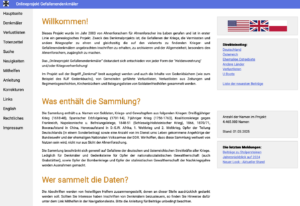 Onlineprojekt Gefallenendenkmaeler – Onlineprojekt Gefallenendenkmäler