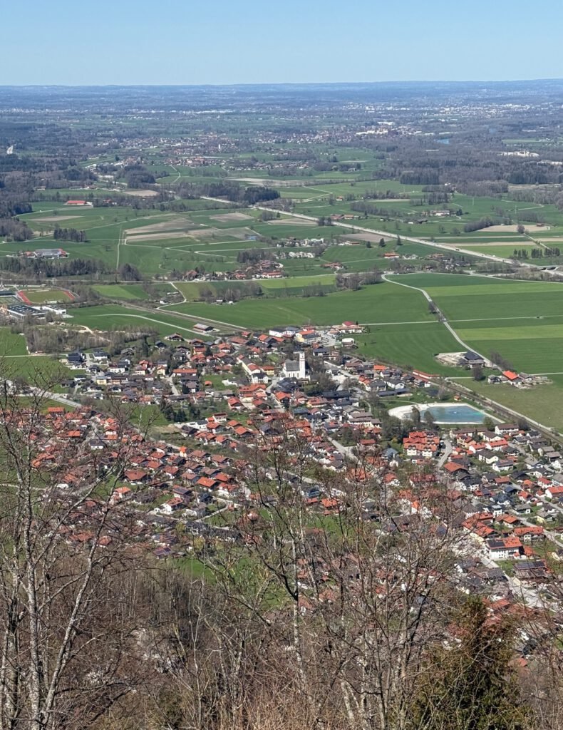 Flintsbach von oben - 1 Flintsbach von oben