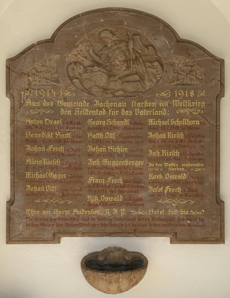 Jachenau Gedenktafel Jachenau Gedenktafel – Jachenau